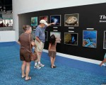 HUPS photo exhibit at Moody  Aquarium Photo