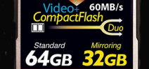 New CompactFlash card features RAID style back-up Photo