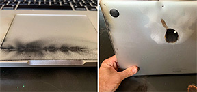 Some 15 inch Macbook Pros banned from aircraft Photo