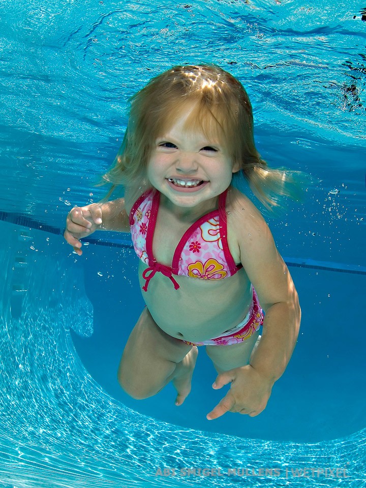 Happy, smiling and sunny, this is what being underwater is all about!