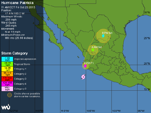 Hurricane Patricia on Wetpixel