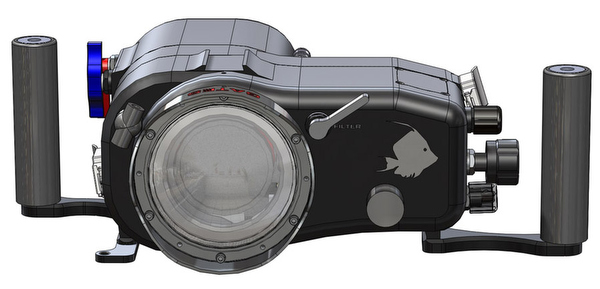 Подводный бокс для Sony FDR-AX100 4K