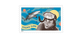 USPS Issues Stamp Celebrating Eugenie Clark Photo