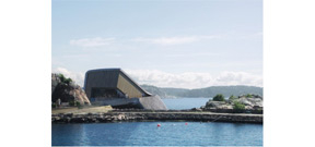 The first underwater restaurant in Europe to open in Norway Photo